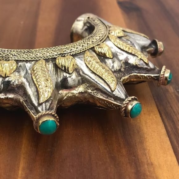 single  Cuff Bracelet  Cuff Bracelet for Women Single Cuff Vintage Handmade - Picture 5 of 8